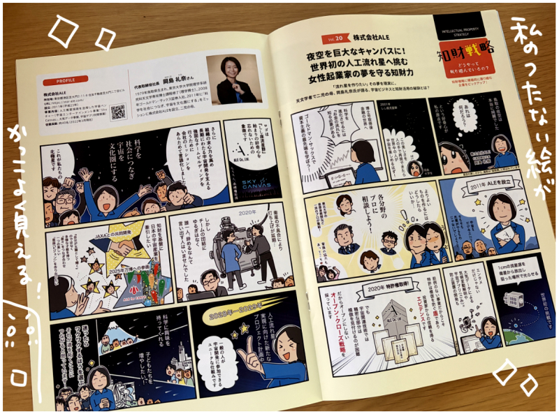 広報誌「とっきょ」68号 | マツキヨコの絵日記